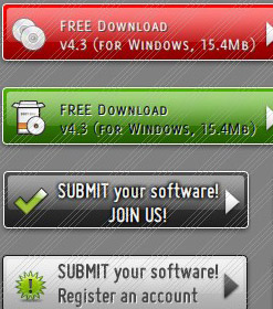 Menus Estilo Windows Vistas Small Blue Web Buttons
