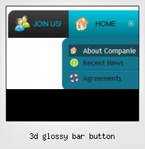 3d Glossy Bar Button