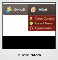 3d Home Button