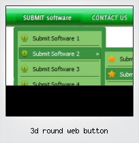 3d Round Web Button