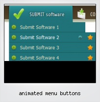Animated Menu Buttons