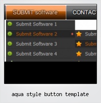 Aqua Style Button Template