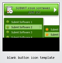 Blank Button Icon Template