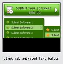 Blank Web Animated Text Button