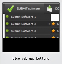 Blue Web Nav Buttons