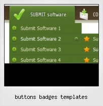 Buttons Badges Templates