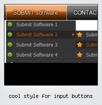 Cool Style For Input Buttons