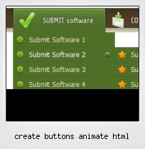 Create Buttons Animate Html
