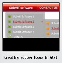 Creating Button Icons In Html