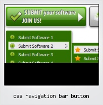 Css Navigation Bar Button