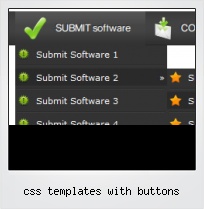 Css Templates With Buttons