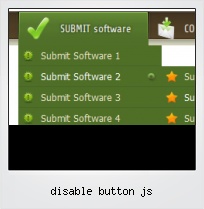 Disable Button Js