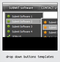 Drop Down Buttons Templates