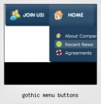 Gothic Menu Buttons