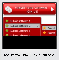 Horizontal Html Radio Buttons