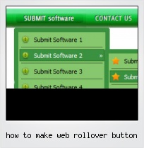 How To Make Web Rollover Button