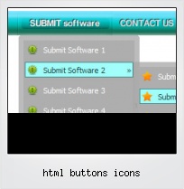 Html Buttons Icons