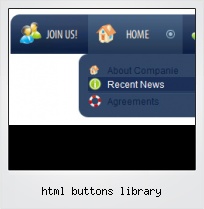 Html Buttons Library