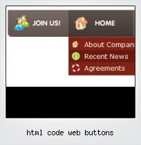 Html Code Web Buttons