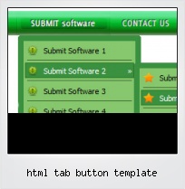 Html Tab Button Template