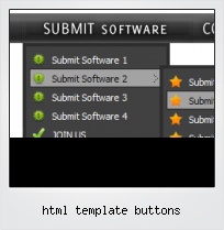 Html Template Buttons