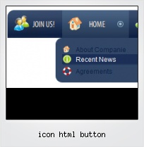 Icon Html Button