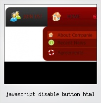 Javascript Disable Button Html