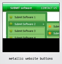 Metallic Website Buttons