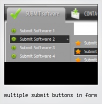 Multiple Submit Buttons In Form