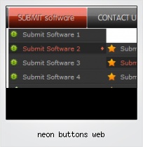 Neon Buttons Web