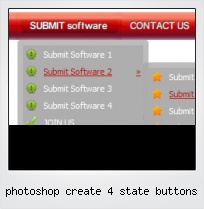 Photoshop Create 4 State Buttons