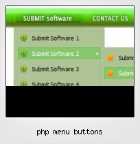 Php Menu Buttons
