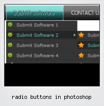 Radio Buttons In Photoshop