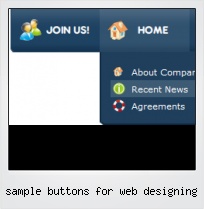 Sample Buttons For Web Designing