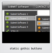 Static Gothic Buttons