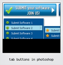 Tab Buttons In Photoshop
