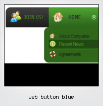 Web Button Blue