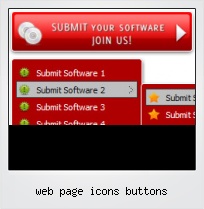 Web Page Icons Buttons