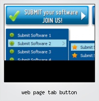 Web Page Tab Button