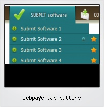 Webpage Tab Buttons