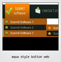 Aqua Style Button Web