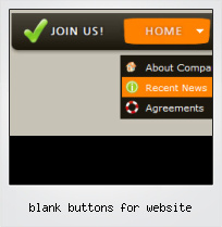 Blank Buttons For Website