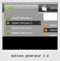 Buttons Generator 3 D