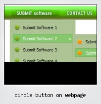 Circle Button On Webpage