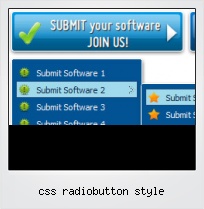 Css Radiobutton Style
