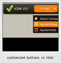 Customized Buttons In Html