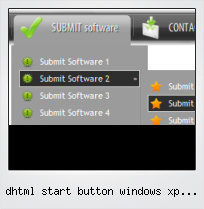 Dhtml Start Button Windows Xp Style