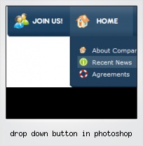 Drop Down Button In Photoshop