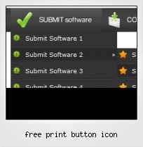 Free Print Button Icon