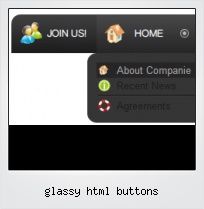 Glassy Html Buttons